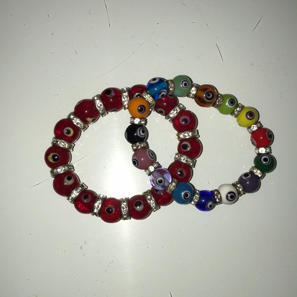 Evil eye bracelets